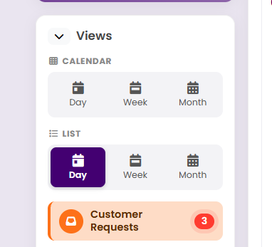 Calendar views