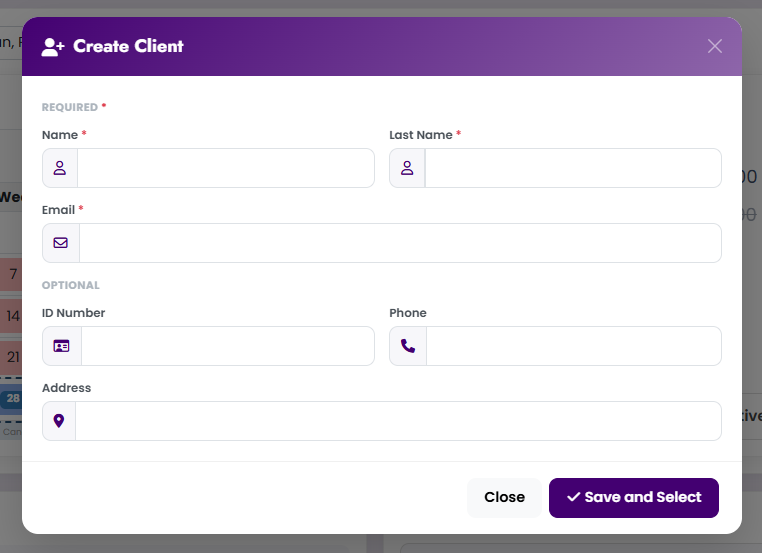 Create client